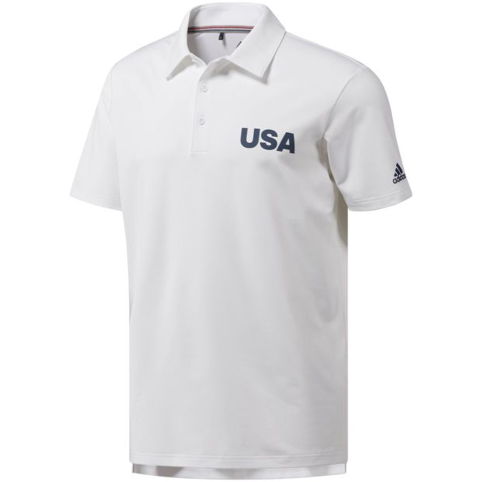 adidas usa golf polo